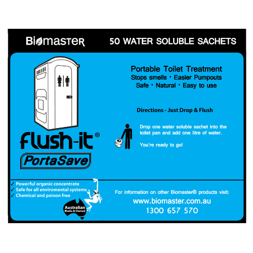 PortaSave – Portable Toilet Treatment (50 Sachets)