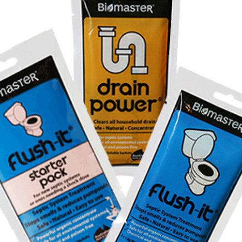 Flush-It® - Kickstart Septic Pack - Septic Tank Treatment