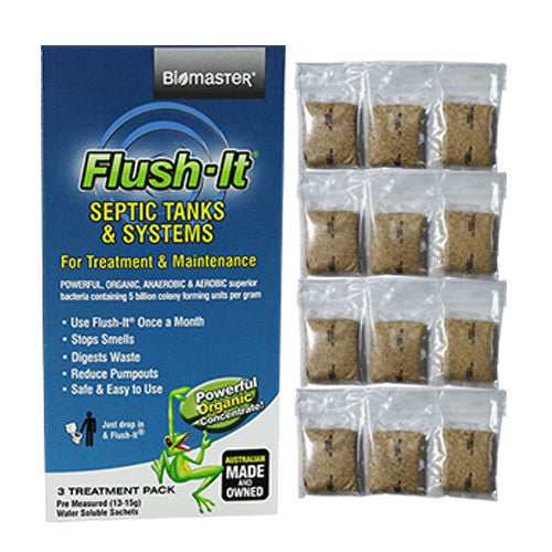 Flush-It® 12-Month Supply - Septic Tank Treatment