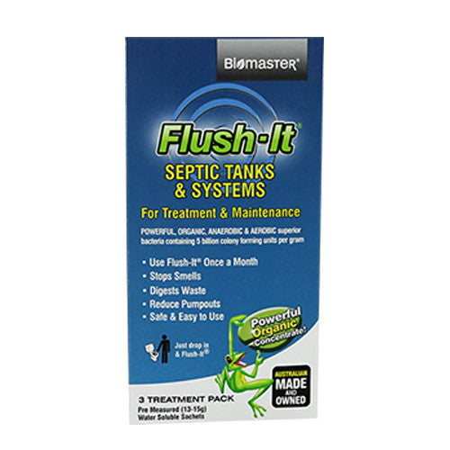 Flush-It® 3-Month Supply Septic Tank Treatment