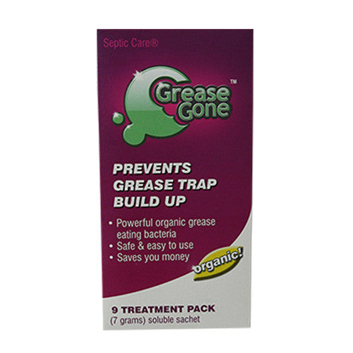 Grease Gone® 9-Pack - Grease Trap Treatment Product