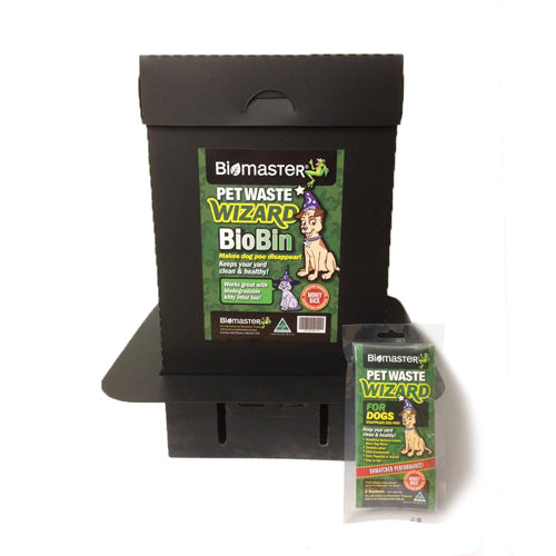 Bio Bin - For The Pet Waste Wizard - (Pet Waste Wizard Bacteria included)
